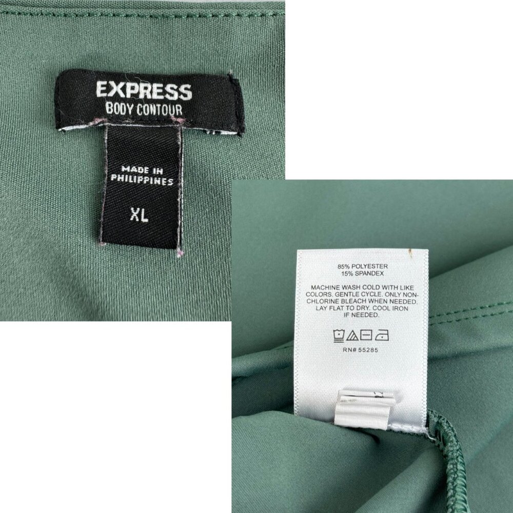 Bundle Express Body Contour Compression Tee & Tan… - image 8